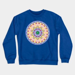 Sweet Amanita Mandala Crewneck Sweatshirt